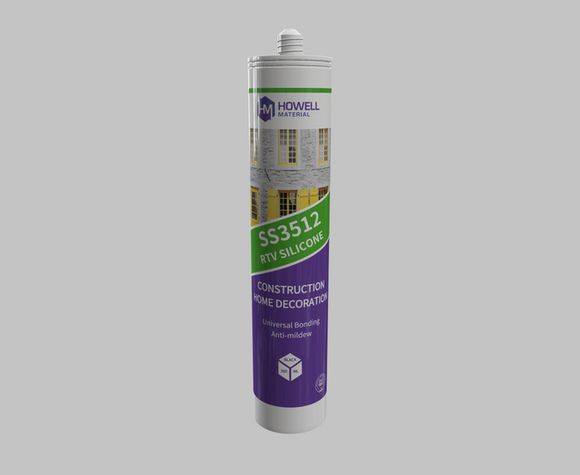 SS3512 Solvent-free Anti-Mold Alkoxy Silicone Sealant for Doorframes And Shop Windows