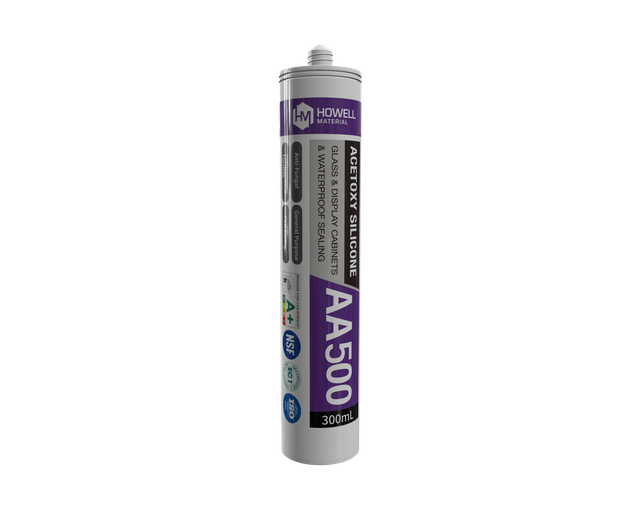 White General Purpose Acetoxy Cure Silicone - High Temperature 310ml Cartridge