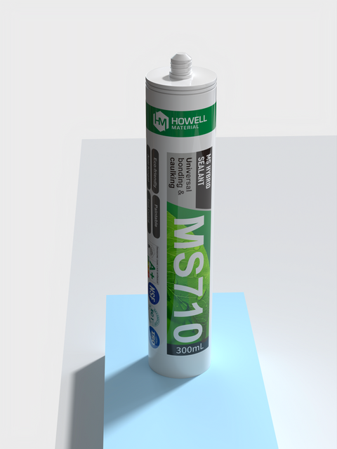 High tack and strength ultra crystal MS polymer sealant for structural bonding