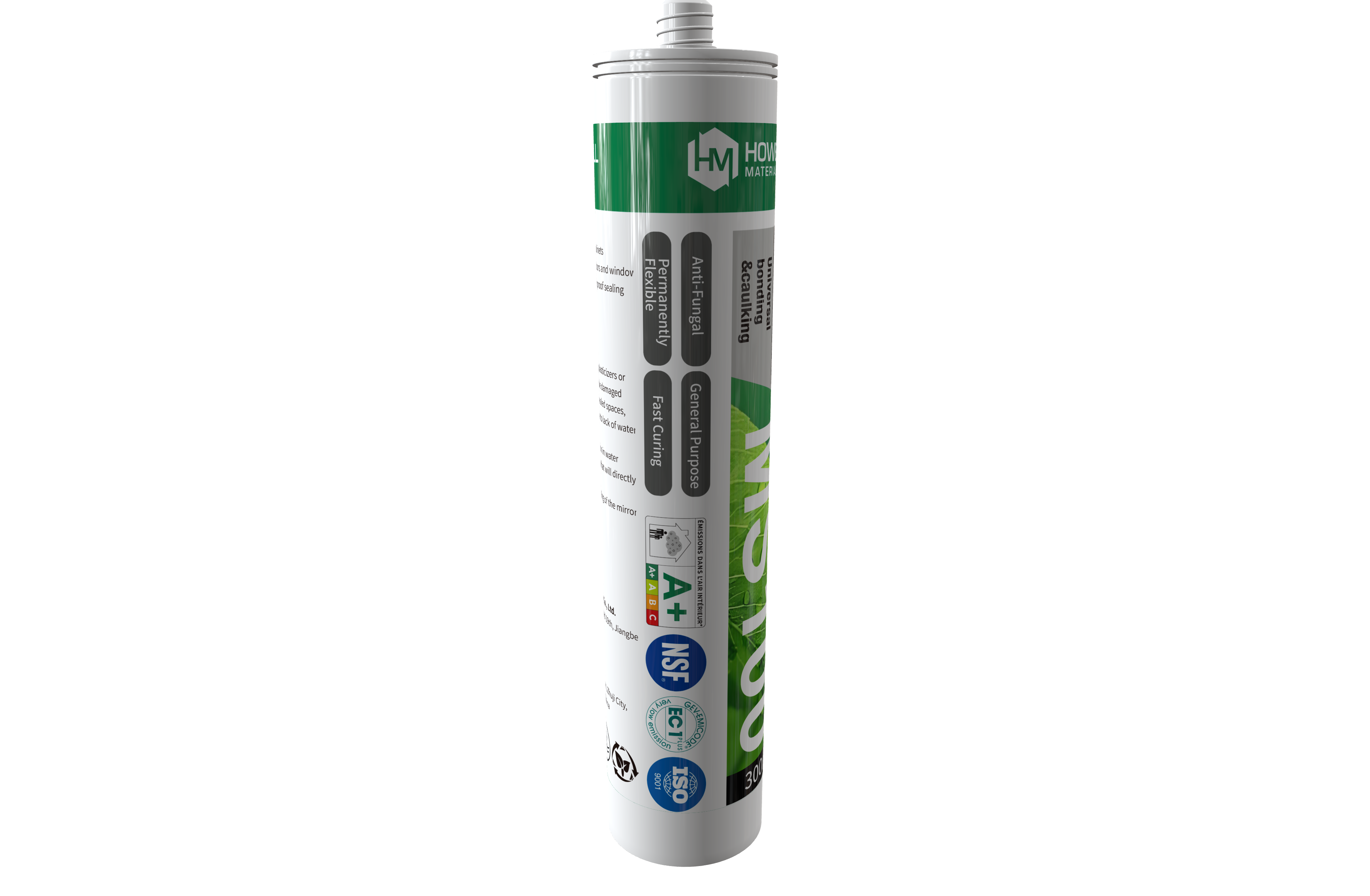 MS100 General Purpose Translucent MS Hybrid Sealant Adhesive For Decoration Structural