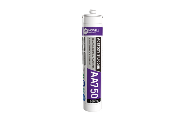 Acetic High Grade Silicone Sealants for glass and aluminum alloys 310ml Cartridge