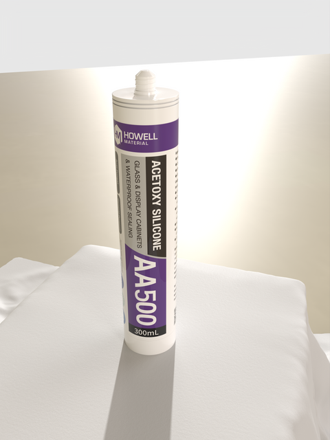 White General Purpose Acetoxy Cure Silicone - High Temperature 310ml Cartridge