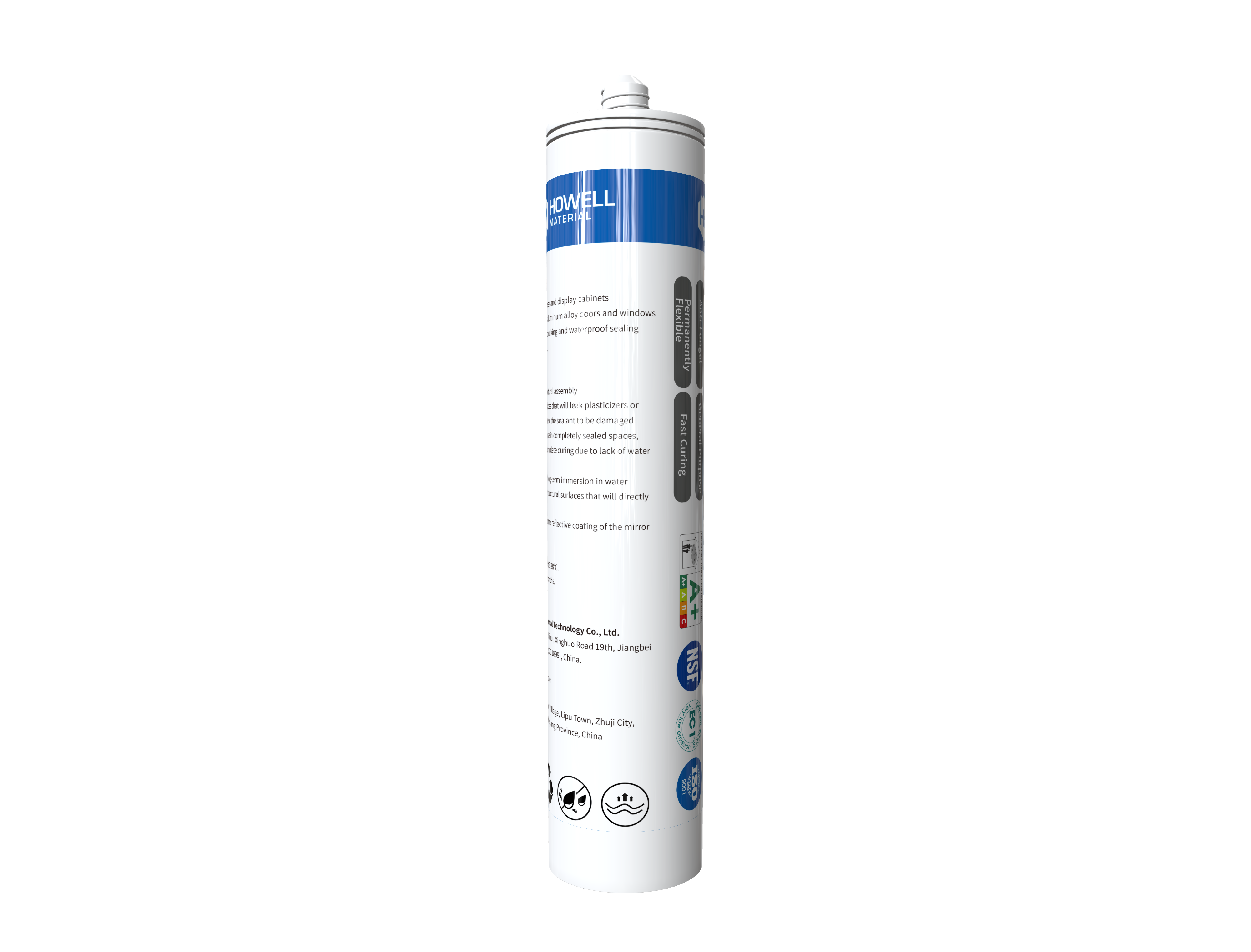 Weatherproofing building construction sealant and adhesive neutral cure oxime silicone