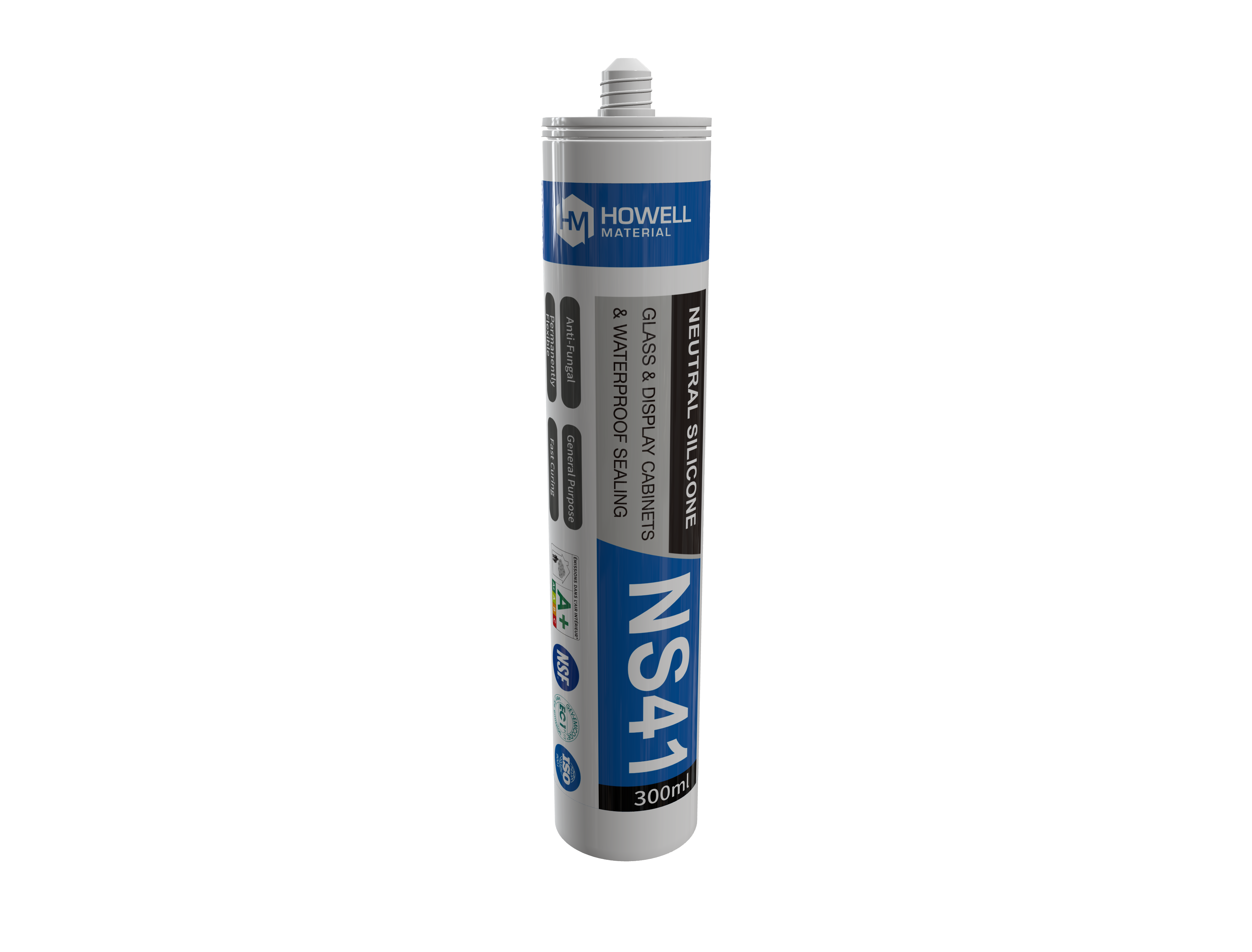 High Temperature Silicone Sealant Non-toxic, Odorless, VOC-free Environmentally Friendly Adhesive