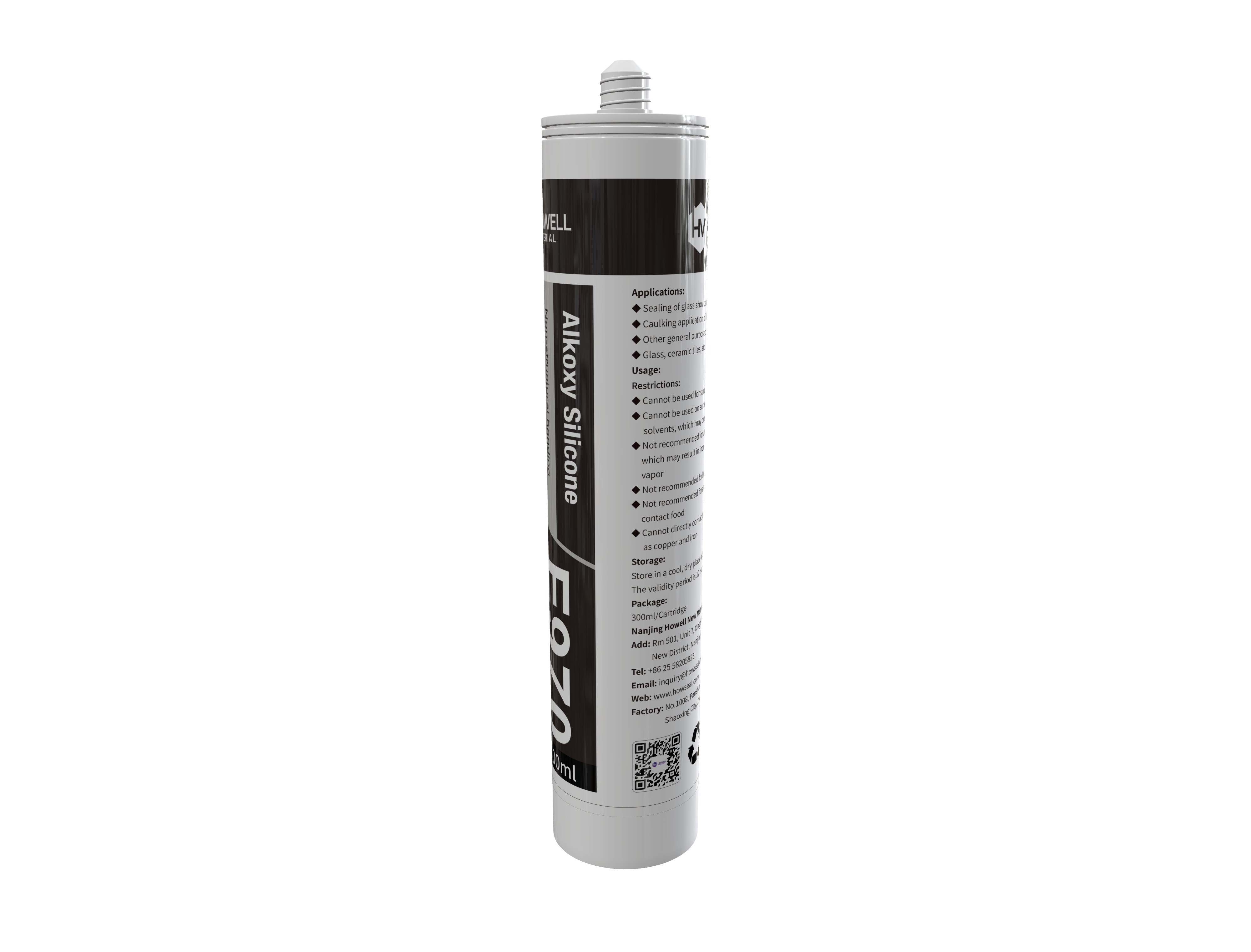 Transparent Neutral Alkoxy Cure Silicone Sealant with Weatherproof And Non-corrosive