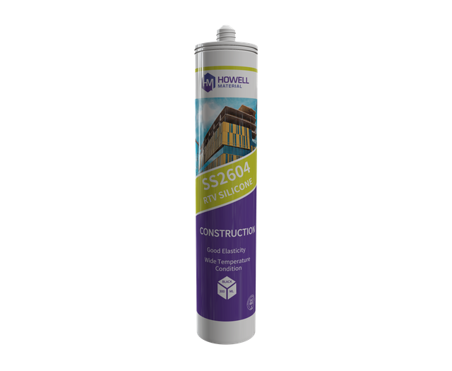 SS2604 One Part Acid Silicone Glass Sealant Used in Glass Bonding Assembly in Doors And Windows