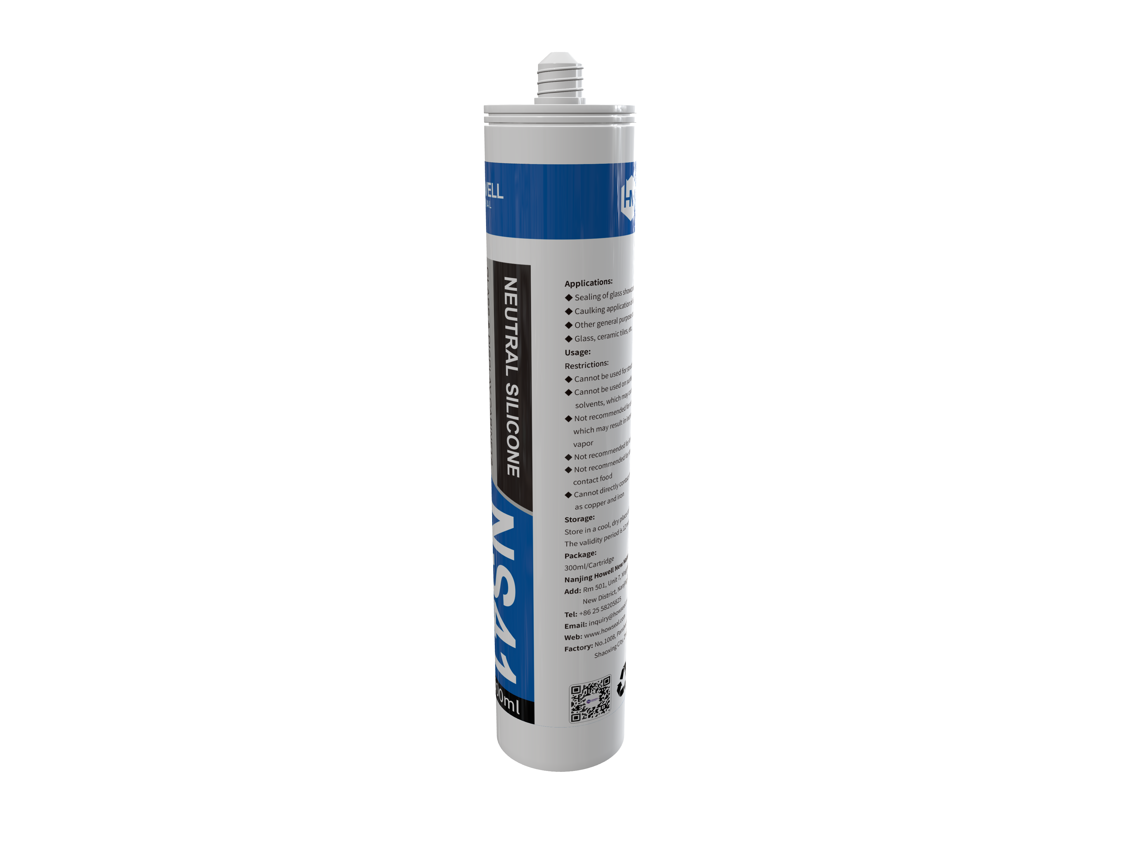 High Temperature Silicone Sealant Non-toxic, Odorless, VOC-free Environmentally Friendly Adhesive