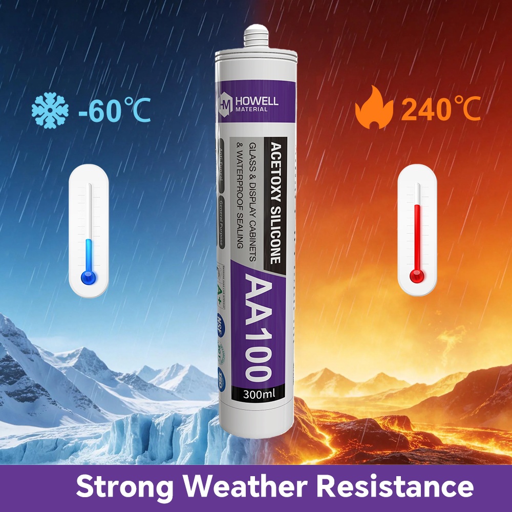 AA100 100% Silicone High Performance Acetoxy Sealant