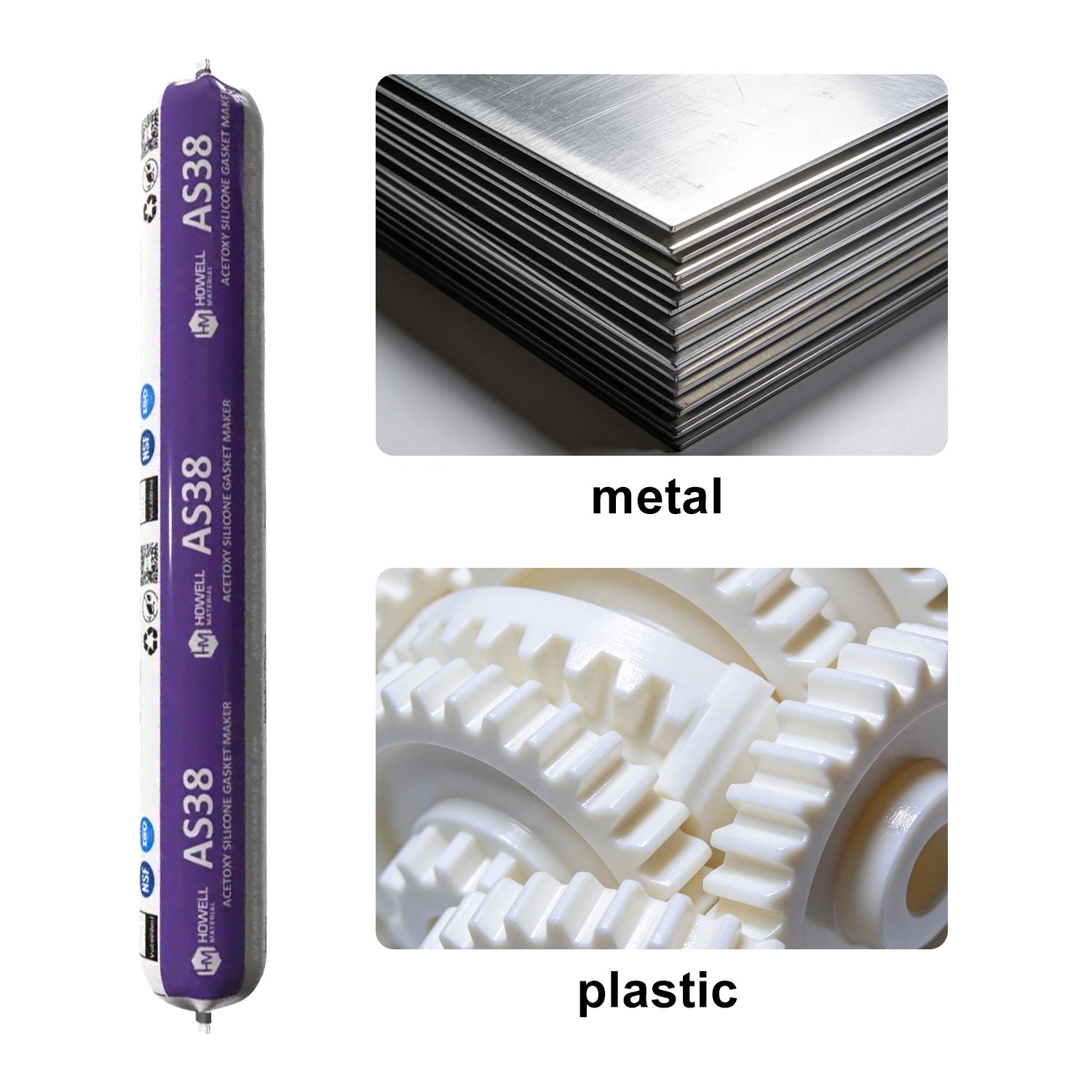 AS38 High Temperature Resistance Gasket Maker Sealant 