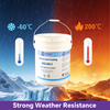 HS140-I — Ultimate 100% Silicone Roof Coating: Waterproof, Durable, Eco-Friendly Protection Against Ponding Water Damage