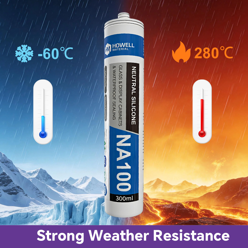 NA100 High Grade General Purpose Neutral Silicone Sealant for Home Decoration