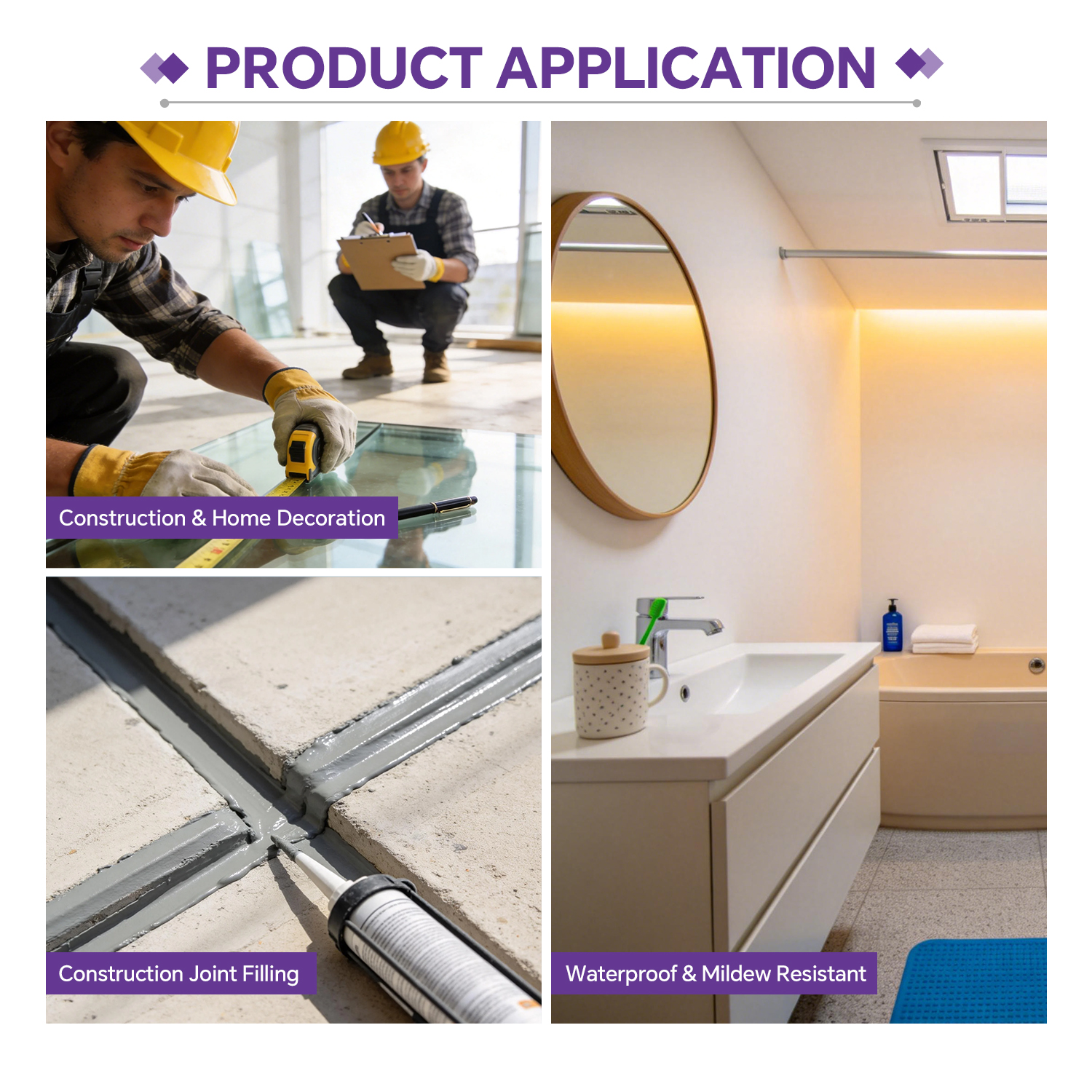MS80—Super Bonding MS Polymer Sealant Adhesive For Decoration Structural