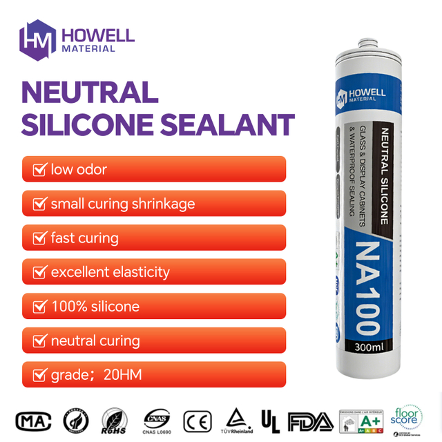 NA100 High Grade General Purpose Neutral Silicone Sealant for Home Decoration