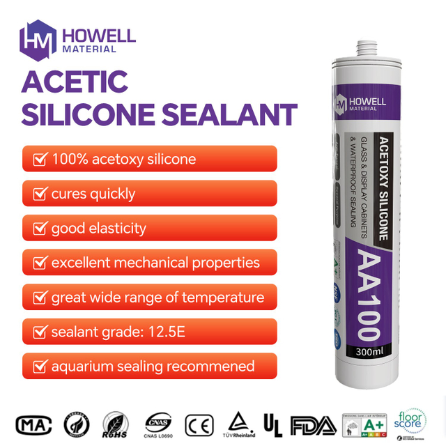 AA100 100% Silicone High Performance Acetoxy Sealant