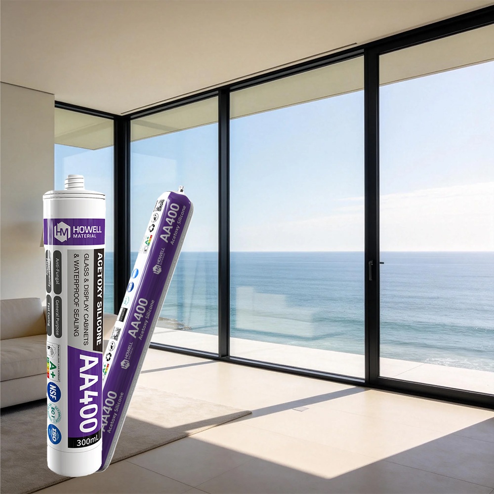 AA400 GP Acetoxy Cure Silicone Sealant 