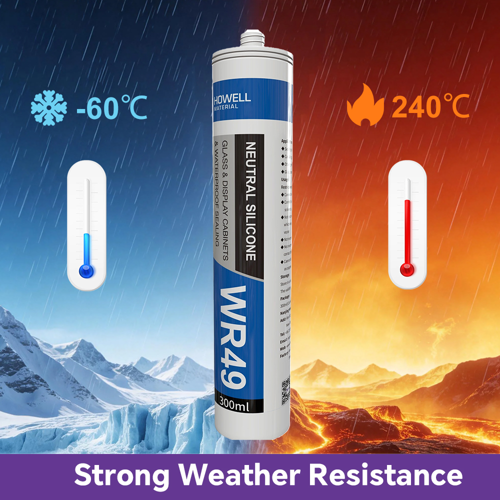 HM-WR49 Highly Weatherable Neutral Silicone Sealant For Industrial