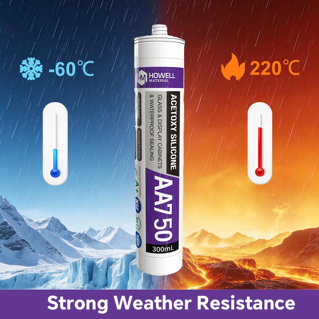 AA750 High Quality Acetoxy Silicone Sealant 